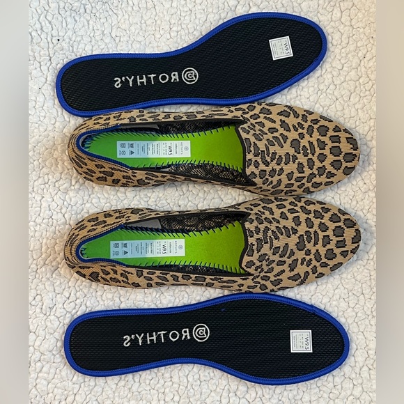 Rothy’s The Loafer Women’s Flats in leopard print - Picture 7 of 9